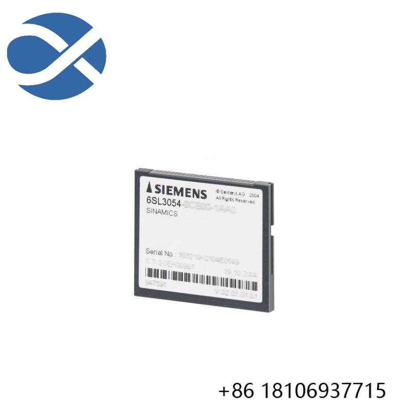 Siemens 6SL3054-0AA01-1AA0 SINAMICS S120 CompactFlash card