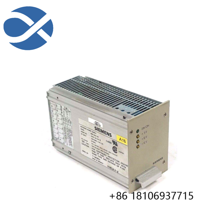 SIEMENS SMP-E431-A6 Power Supply Module