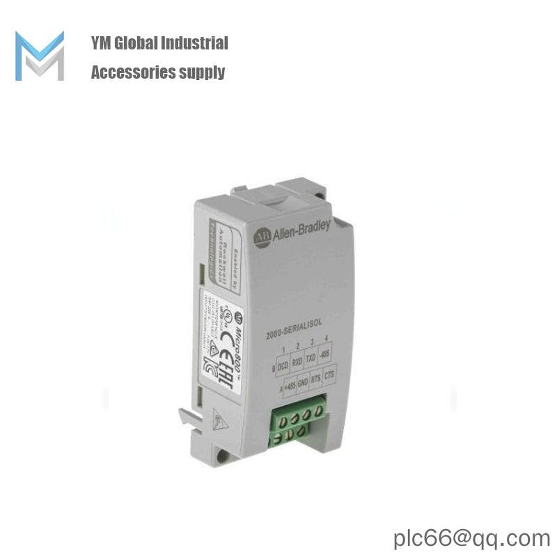 AB 2080-SERIALISOL Micro800 Isolated Serial Port Plug-In Y