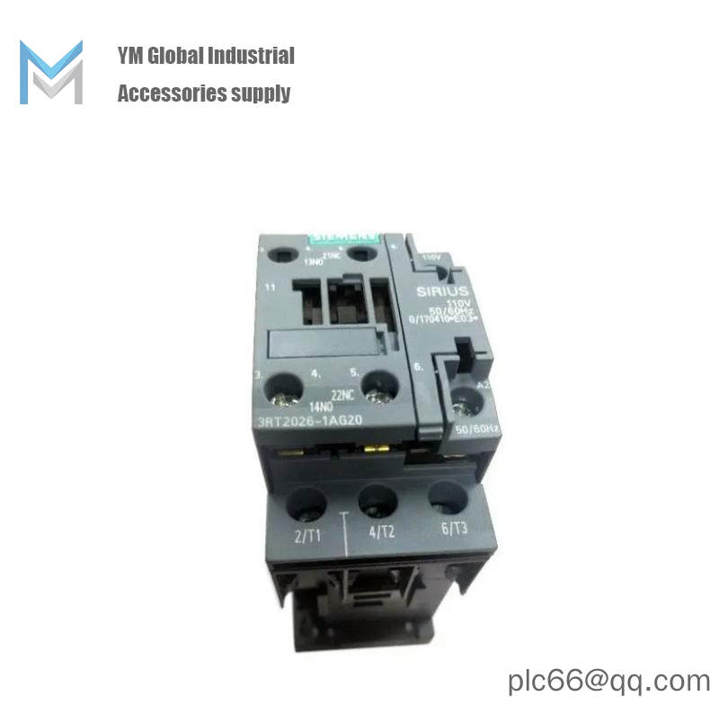 SIEMENS 3RT2026-1AG20 Power Contactor