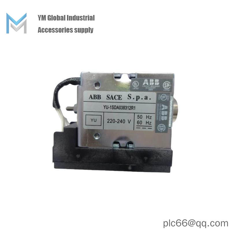 ABB YU-1SDA038312R1 UNDER VOLTAGE RELEASE