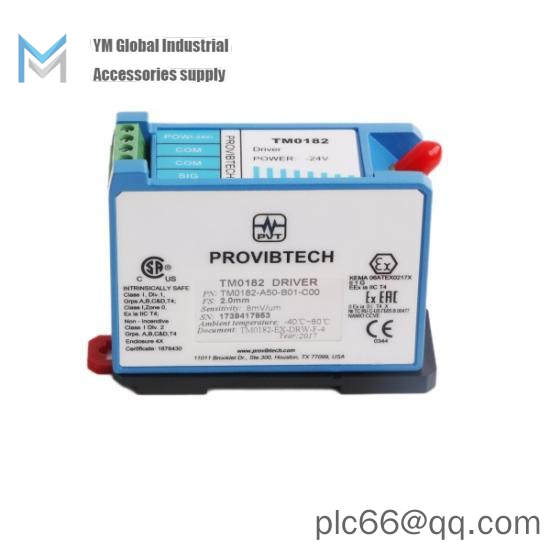 Bently Nevada WT0182-A50-B01-C00 Proximity Sensor