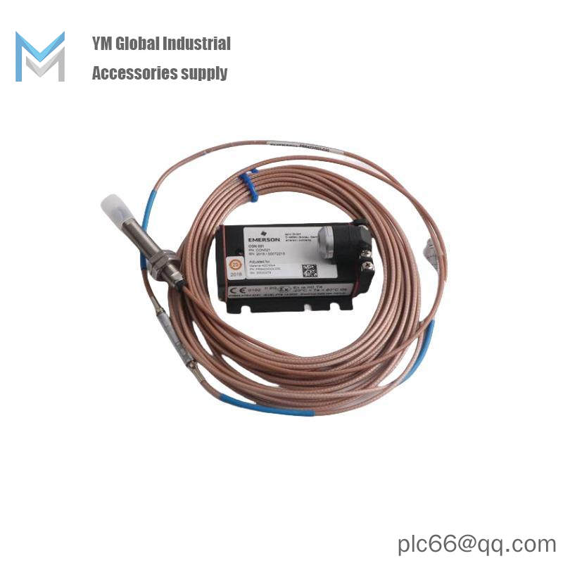 Emerson PR6424/01 CS CON021 Eddy Current Sensor