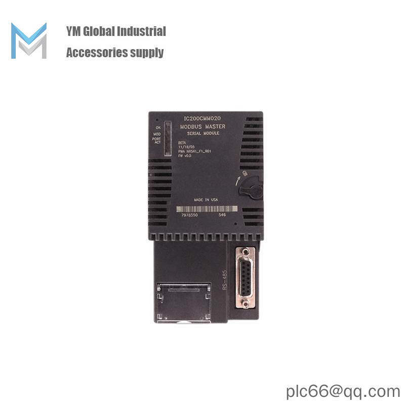 GE IC200CMM020 MODBUS MASTER MODULE