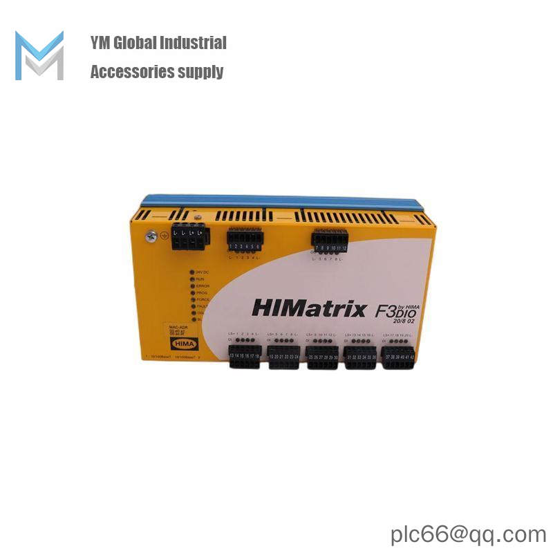 HIMA F3 DIO 20/8 02 F3DIO20/802 Remote I/O Module