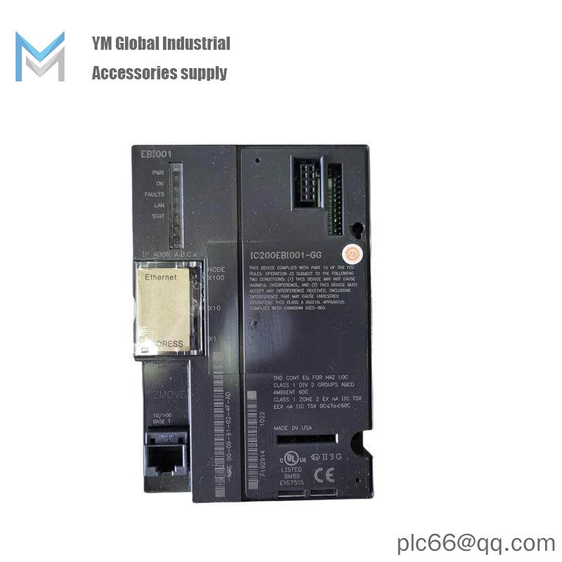 GE IC200EBI001 Ethernet Network Interface Unit