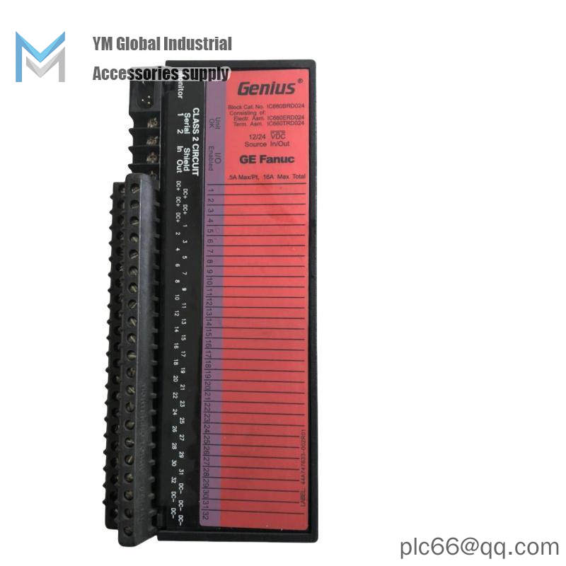 GE IC660BRD020 DC 16 Circuit Sink Blocks