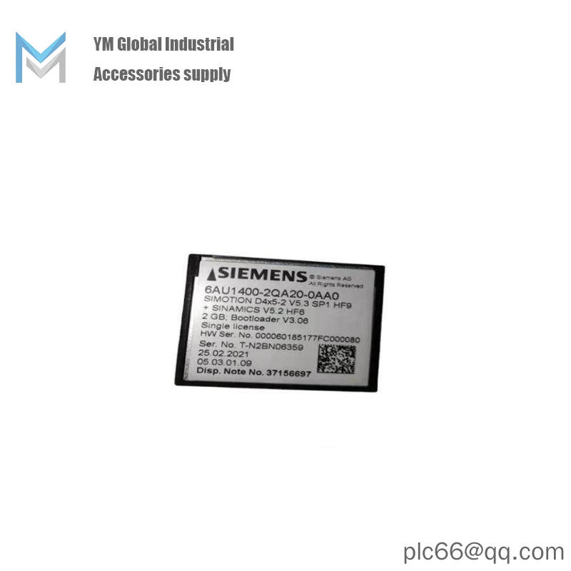 SIEMENS 6AU1400-2QA20-0AA0 Compact Flash Card