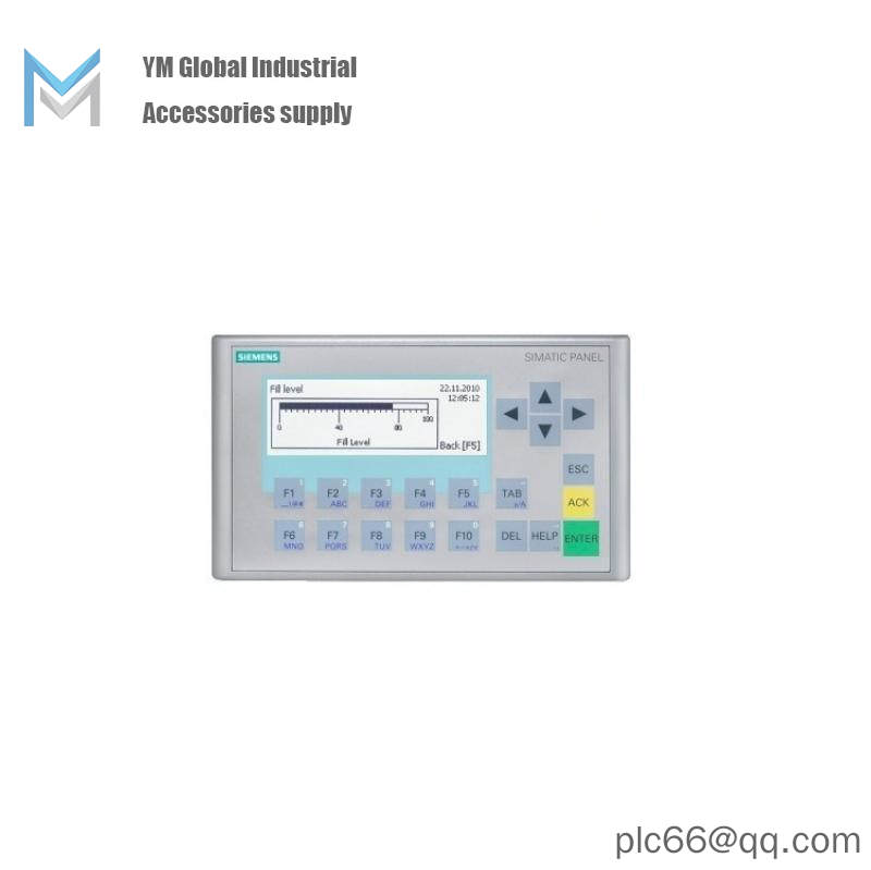 SIEMENS 6AV6647-0AH11-3AX0 BASIC PANEL