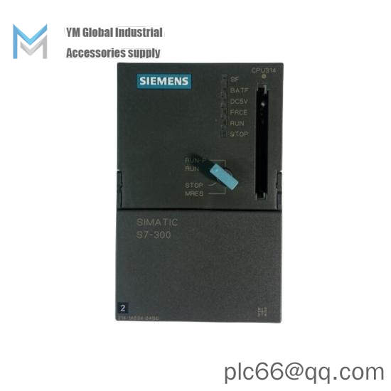 Siemens 6ES7 314-1AE04-0AB0  CPU 314 Central Processing Unit