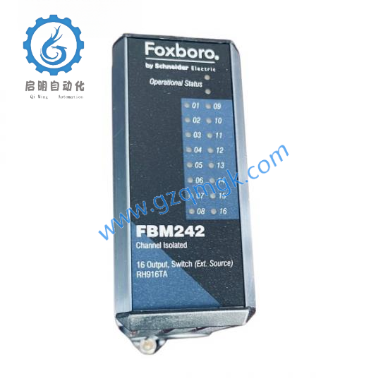 FOXBORO FBM242 RH916TA Channel isolated output Module