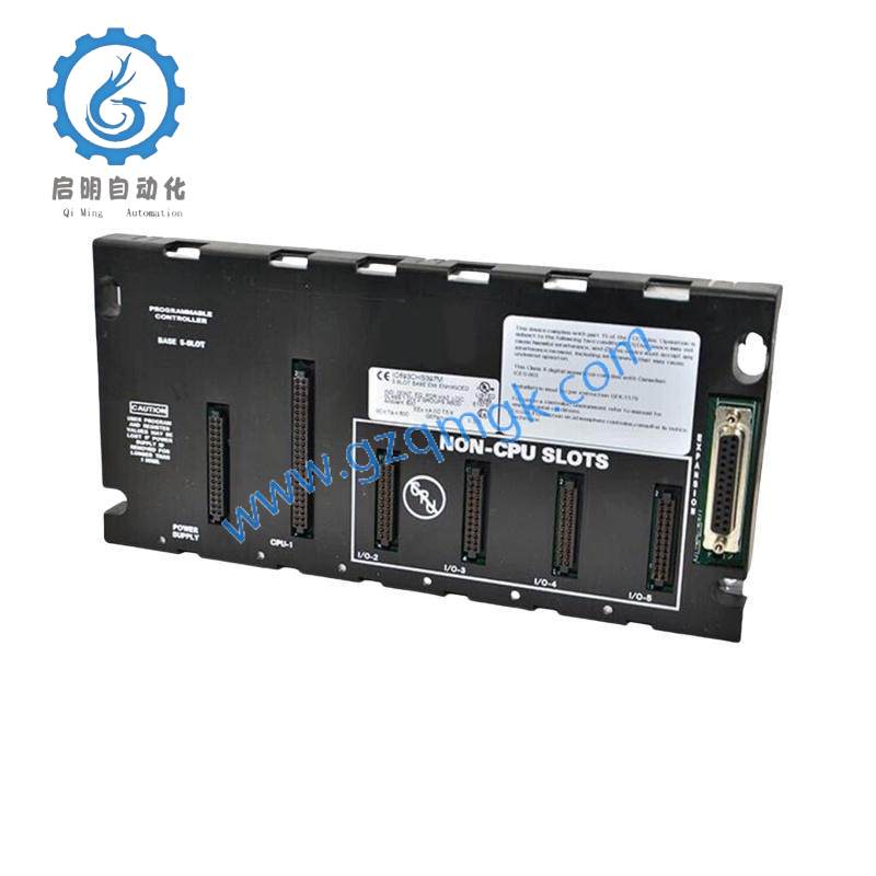 GE IC693CHS397 5-slot modular CPU baseplate