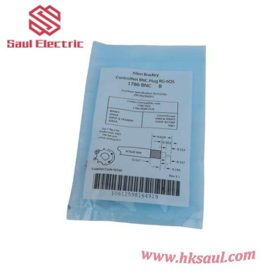 1786-BNC/B  ControlNet Media Coaxial BNC Connector