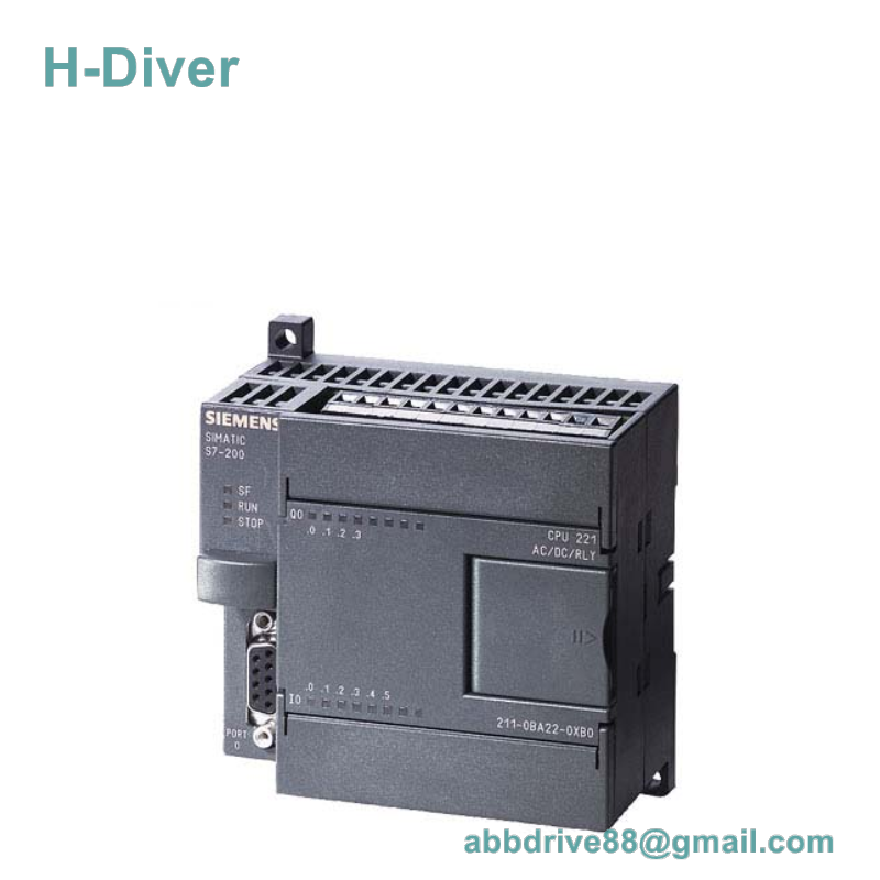 SIEMENS 6ES7211-0AA20-0XB0 CPU 221, 2kWords; DC/DC/DC