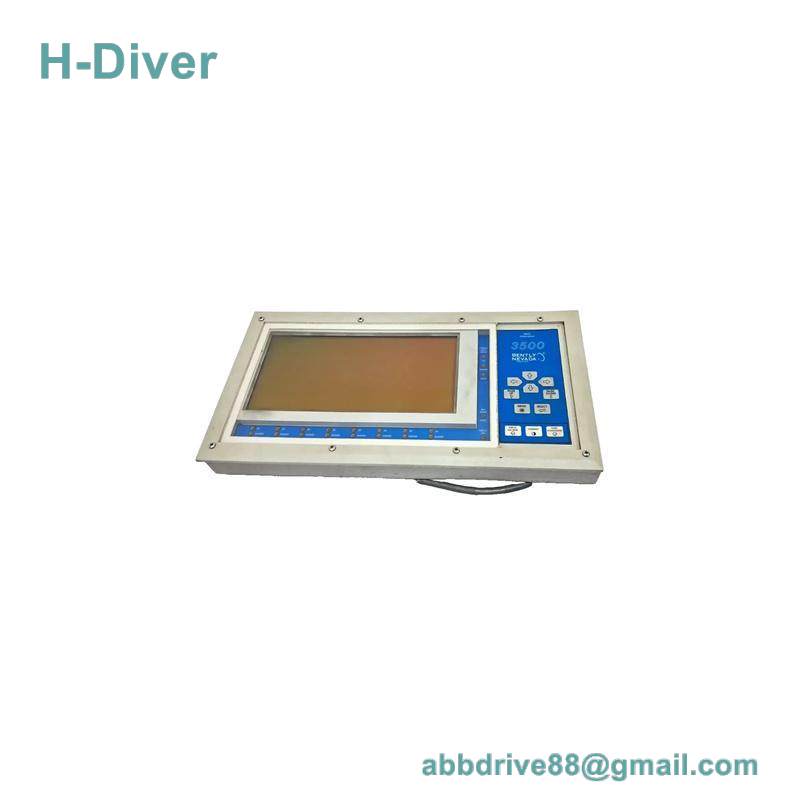 BENTLY NEVADA 3500/93: Advanced System Display Interface & Input/Output ...