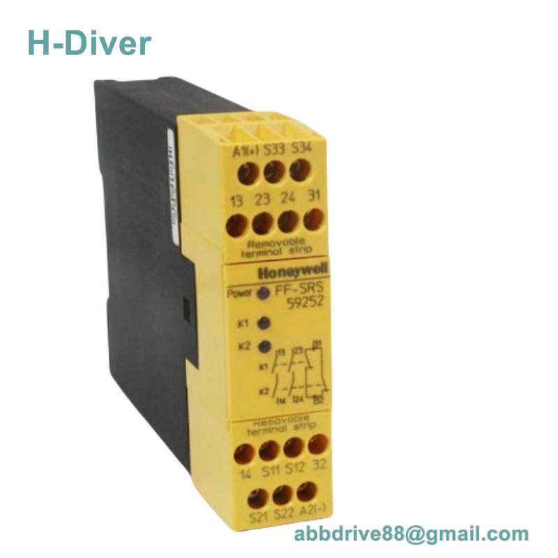 HONEYWELL FF-SRS59252 SAFETY RELAY MODULE