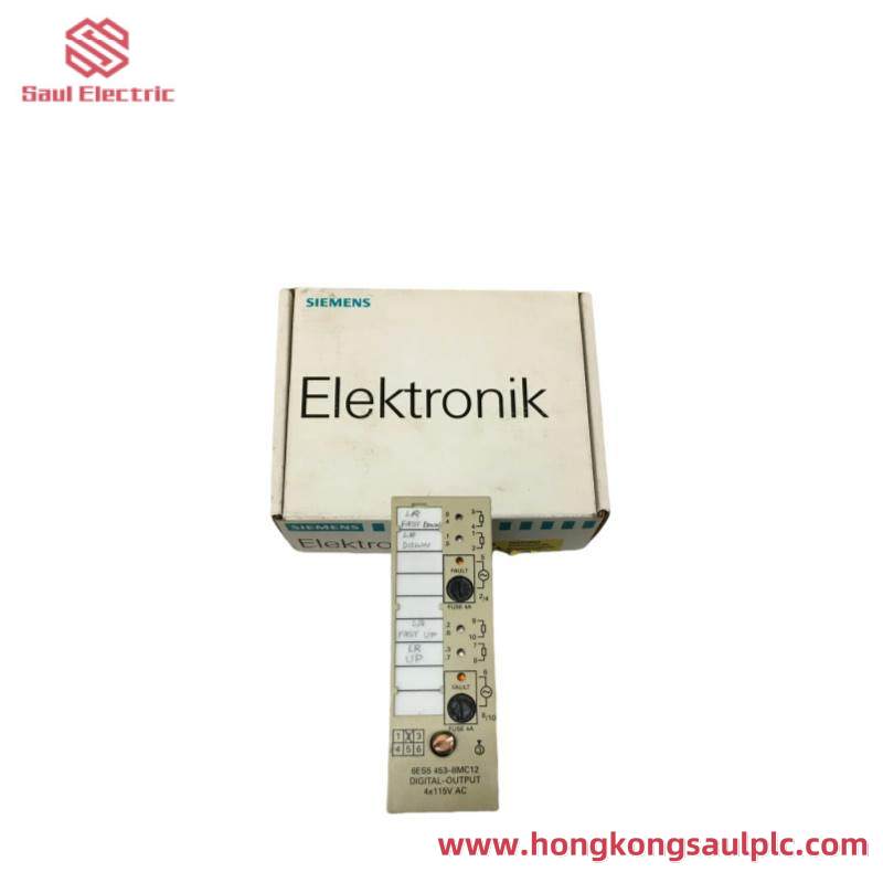 SIEMENS 6ES5453-8MC12 Digital Output Module