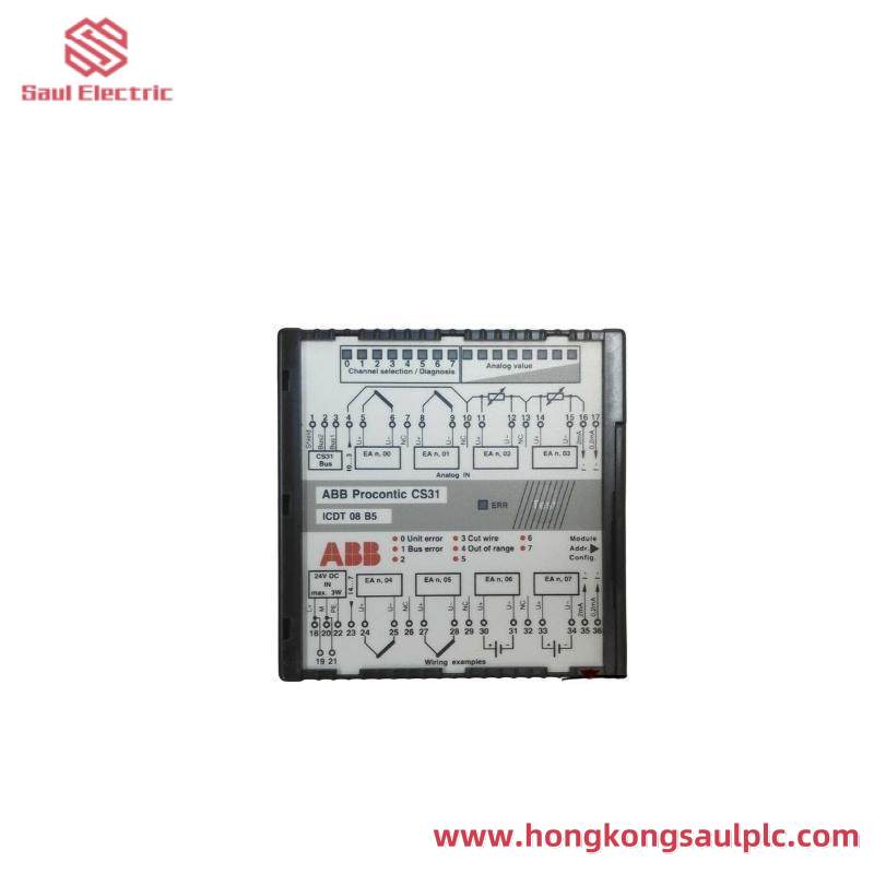 ABB CS31 ICDT08B5 GJR5251600R0101 Anolog Input Module