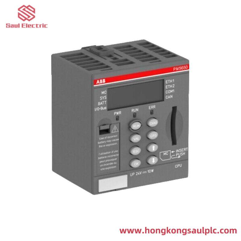 ABB PM5650-2ETH Central Processing Unit Module