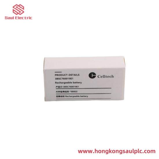 ABB SB822 3BSC760019E1 Rechargeable Lithium-Ion Battery