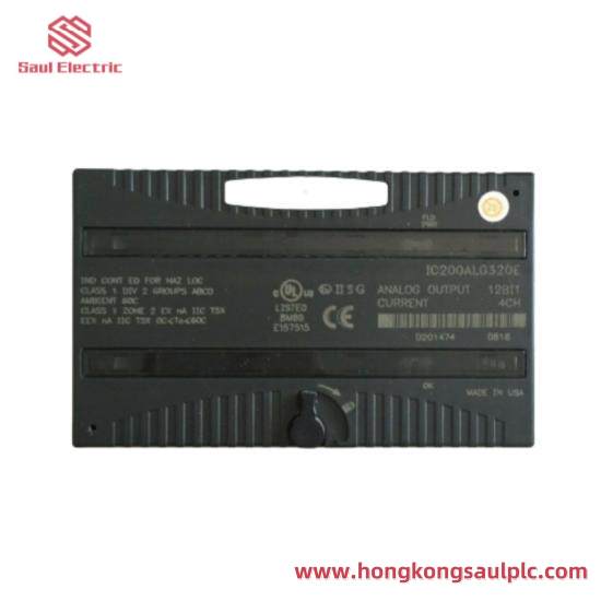 GE FANUC IC200ALG620 Analog Input I/O