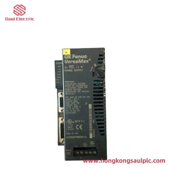 GE Fanuc IC200PWR001D  Versamax PLC