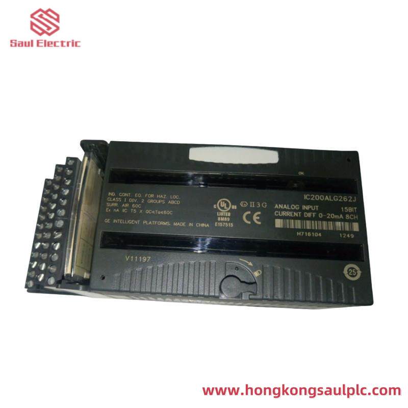 GE IC200ALG262 Analog Input Module