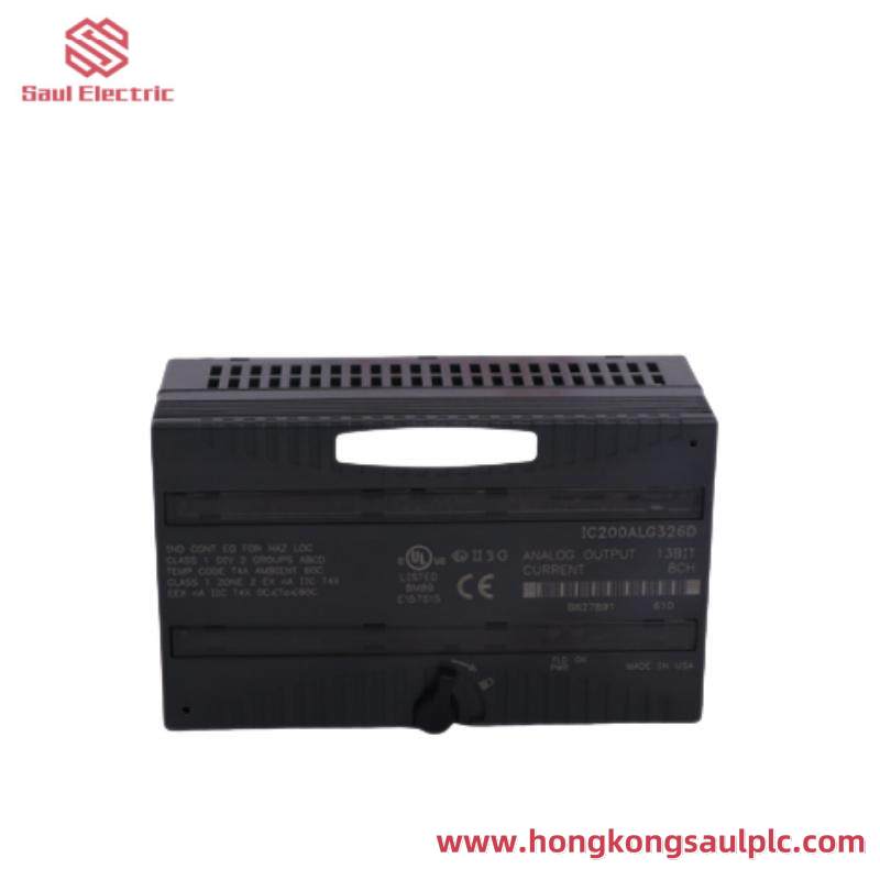 GE IC200ALG326D Analog Output Module