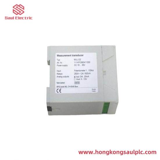 KFG LEVEL MUL-D2 Messumformer Transducer
