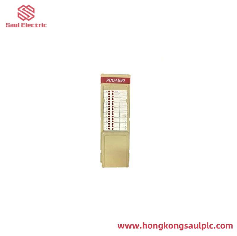 SAIA PCD4.B900 I/O MODULE 32PT 16IN 16OUT 24V
