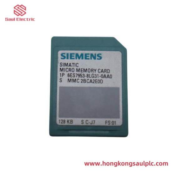 Siemens 6ES7 953-8LG31-0AA0  Micro Memory Card