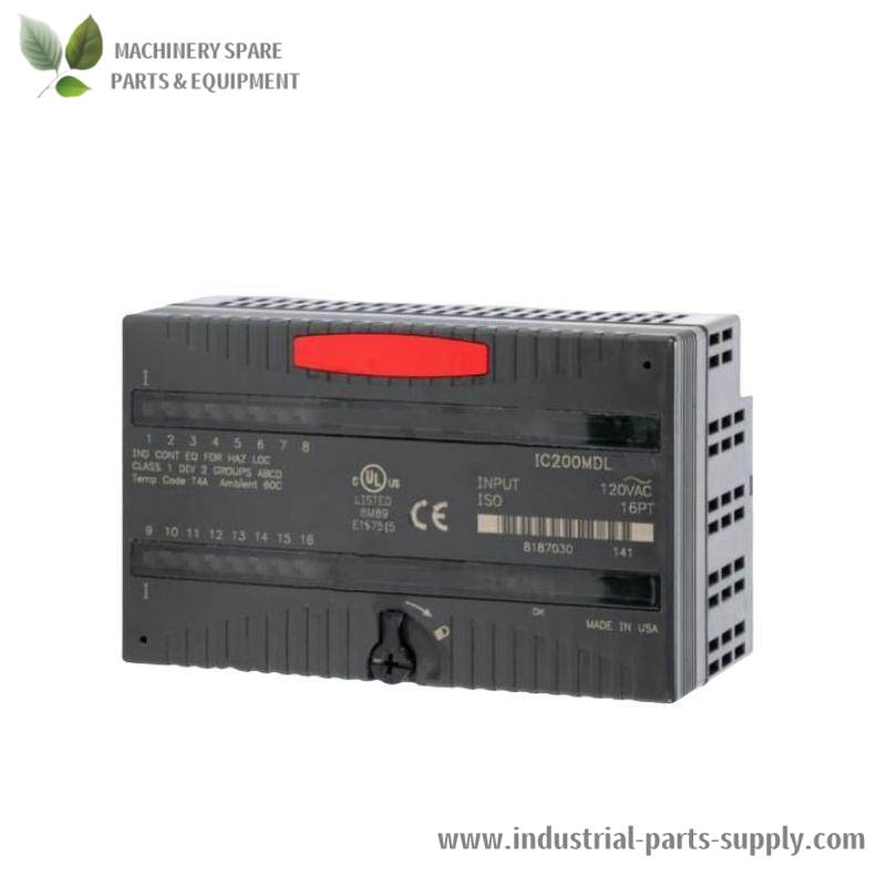 GE IC200MDL744 5 volt backplane current