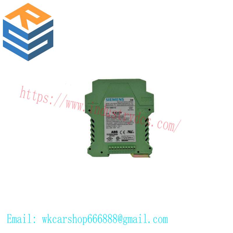 SIEMENS 16804-42 EIM ELECTRICAL INTERFACE MODULE