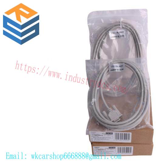 1761-CBL-PM02 8-Pin Mini DIN to 9-Pin D Shell RS232 Cable