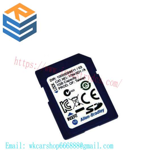 1784-SD1/A Secure Digital (SD) Memory Card