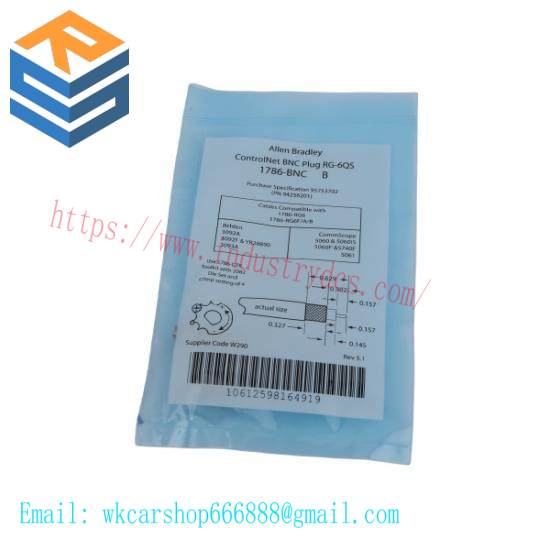 1786-BNC/B  ControlNet Media Coaxial BNC Connector