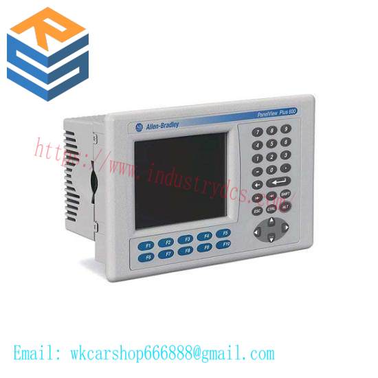 2711P-K6M20D8 Panelview Plus 6 600 Operator Terminal
