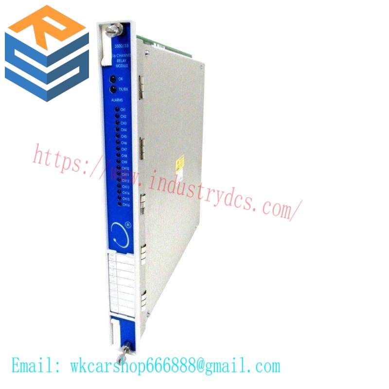 BENTLY NEVADA 3500/33 16-Channel Relay Control Module