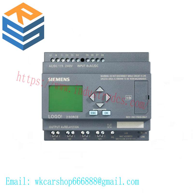 SIEMENS 6ED1052-1MD00-0BA7 Logic Module Display 12/24VDC