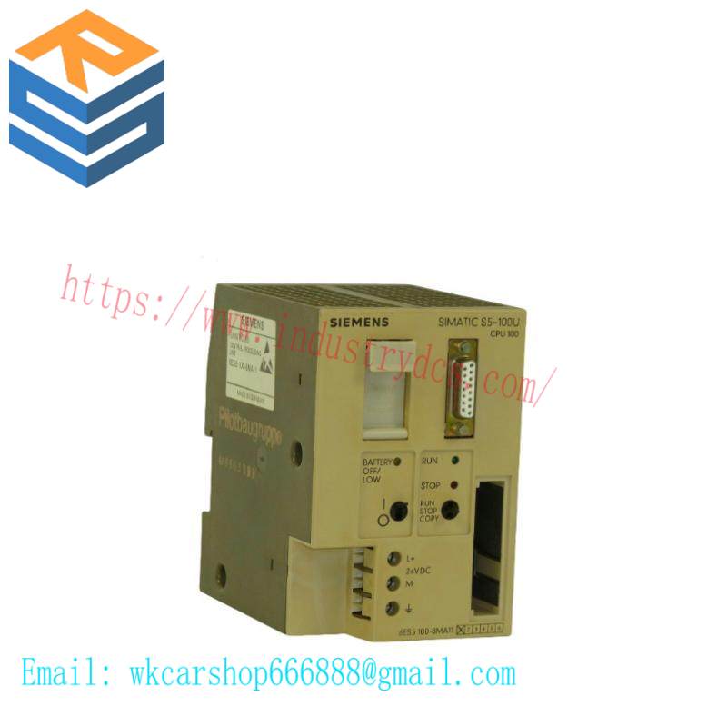SIEMENS 6ES5100-8MA11 CPU 100 Processor Module