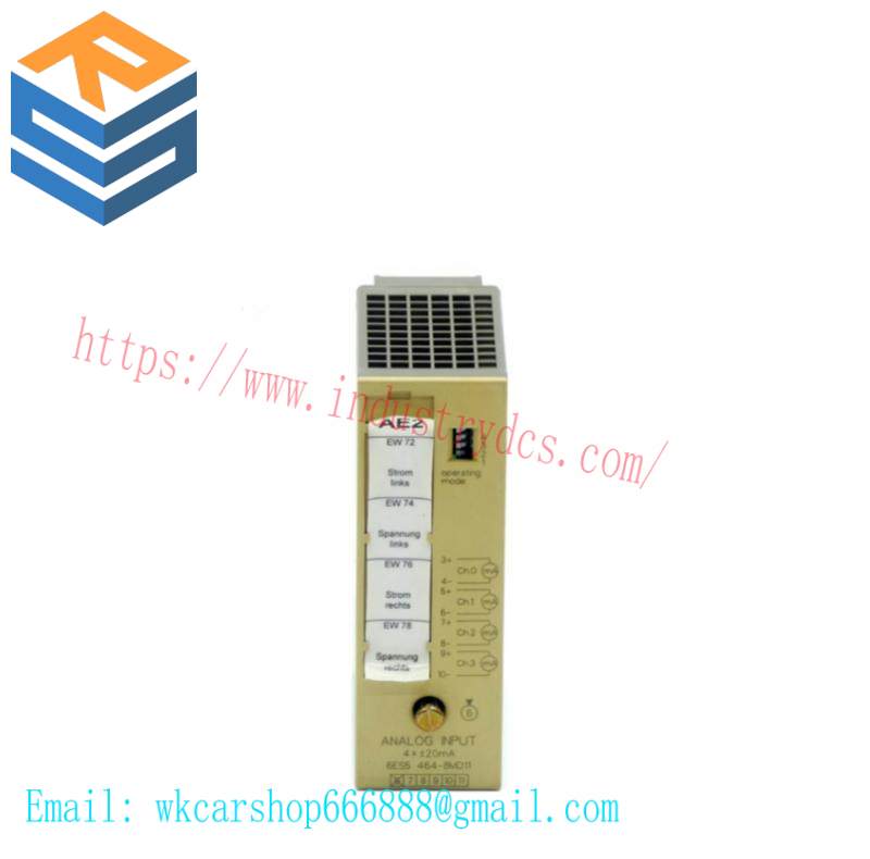 SIEMENS 6ES5464-8MF21 Analog Input Module