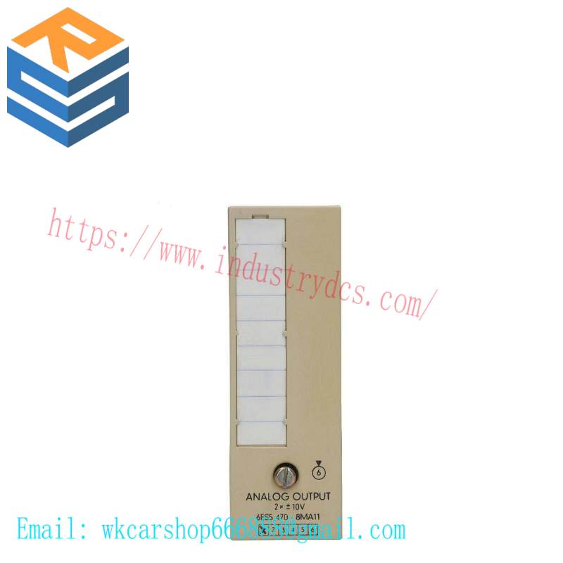 SIEMENS 6ES5470-8MA11 Analog Output Module
