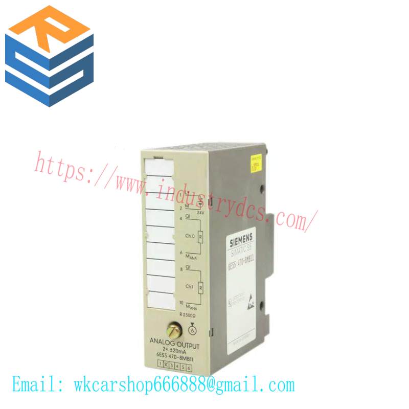 SIEMENS 6ES5470-8MB11 Analog Output Module