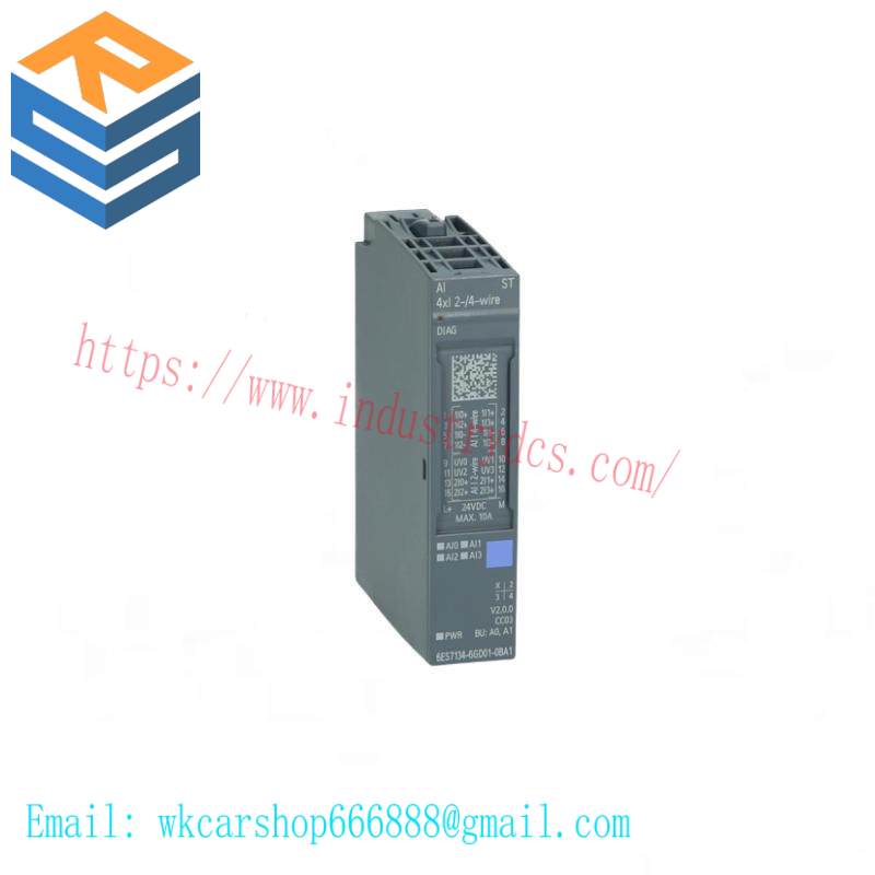 SIEMENS 6ES7134-6GD01-0BA1 ANALOG INPUT MODULE
