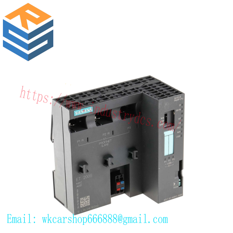SIEMENS 6ES7151-8AB01-0AB0 ET 200S, IM151-8 PN/DP CPU