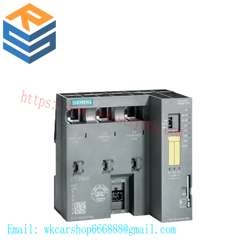 SIEMENS 6ES7151-8FB01-0AB0 ET 200S, IM151-8F PN/DP CPU