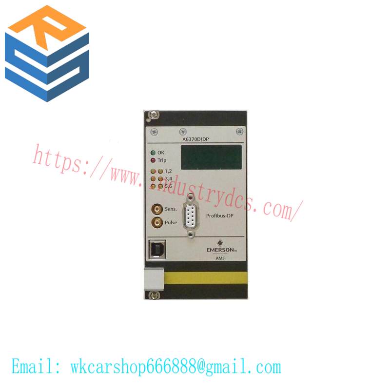 EMERSON A6370D Overspeed Protection Monitor