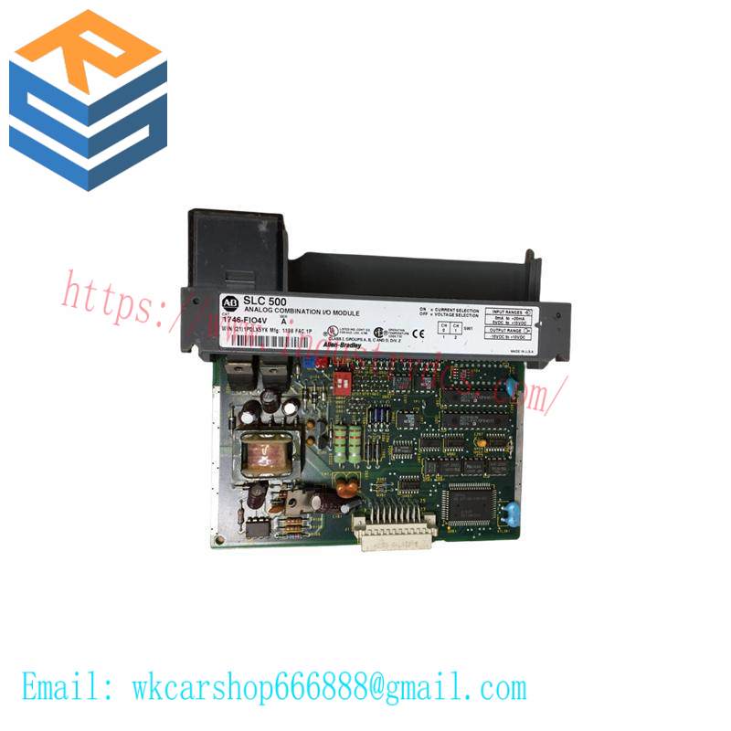 AB 1746-FIO4V FAST ANALOG I/O MODULE