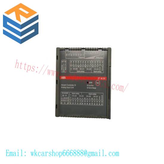 ABB 07AI91 WTAI91 GJR5251600R4202 Analog I/O Module