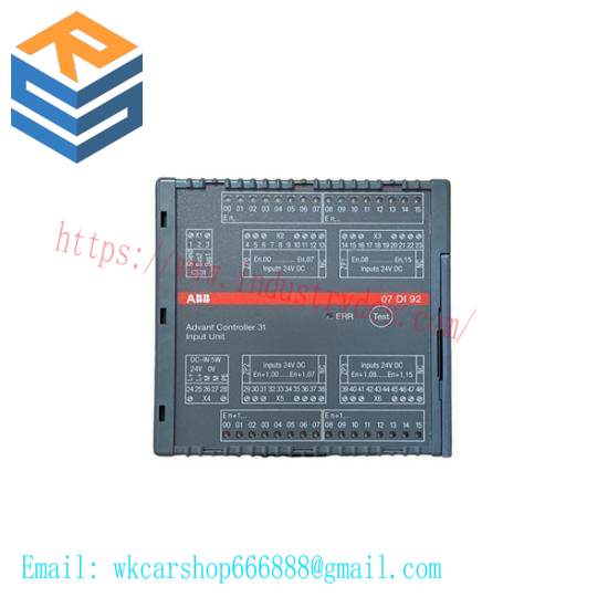 ABB 07DI92 WT92 GJR5252400R4101 Digital I/O module